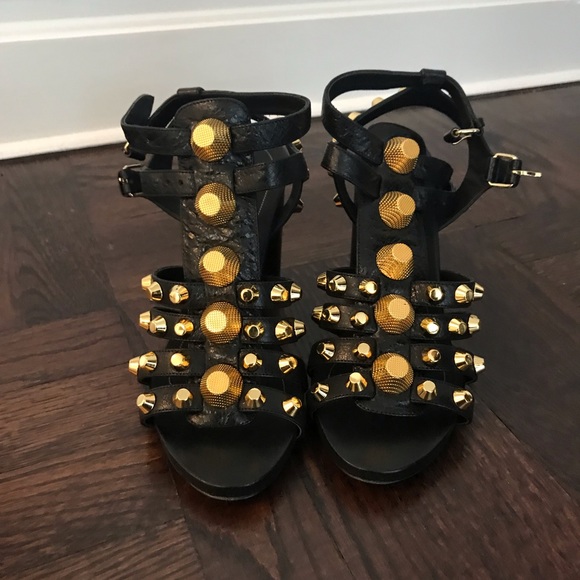 BRAND NEW BALENCIAGA SUDDED CAGE SANDAL 36.5 - Picture 2 of 7